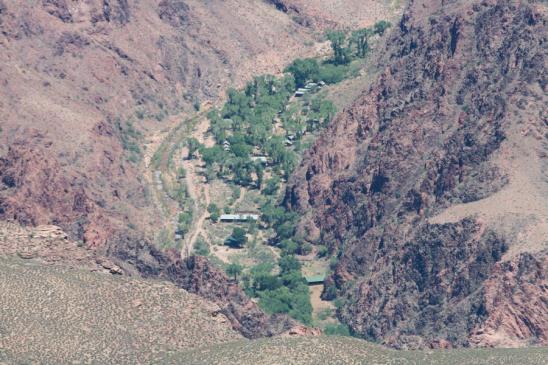 Die Phantom Ranch am Fuße des Grand Canyons (1997 ist Uwe dorthin gelaufen und wieder zurück)