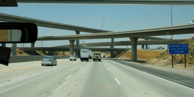 Highway bei Los Angeles