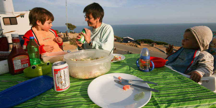 Abendessen bei schönster Kulisse
