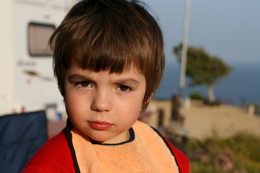 Svenja schaut skeptisch