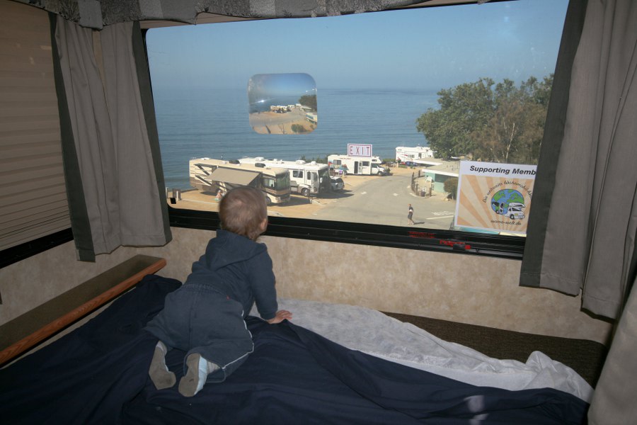 Tim sagt Tschüss zum Campingplatz