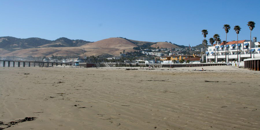 Am Strand von Pismo Beach