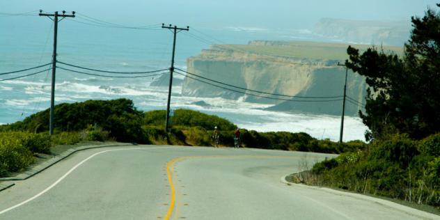 Der Highway 1 in Richtung San Francisco