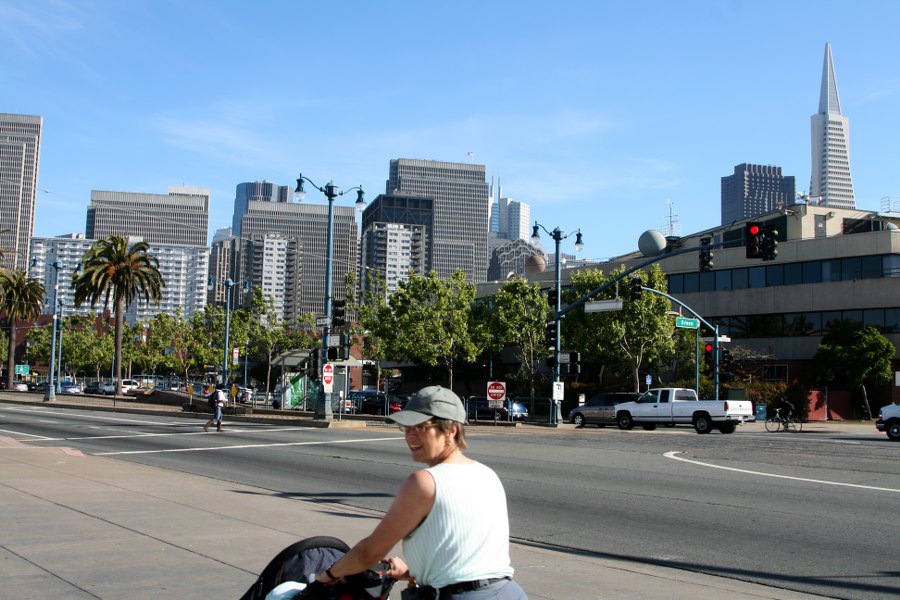 Entlang der Piers zurück zur Market Street