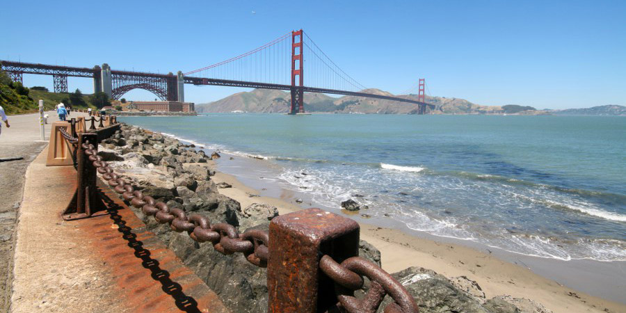 Die Golden Gate Bridge