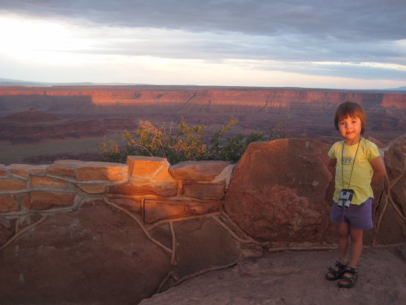 Sonnenuntergang im Dead Horse SP