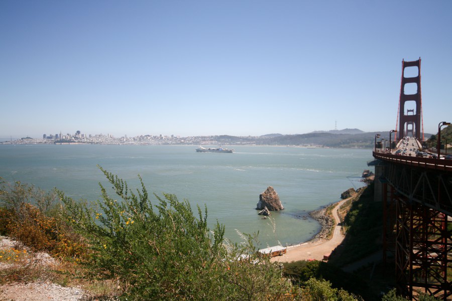 Blick auf San Francisco