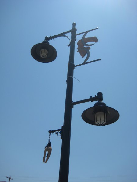 Straßenlaterne von Moab - Heute war Ruhetag!!! Auch beim Fotografieren