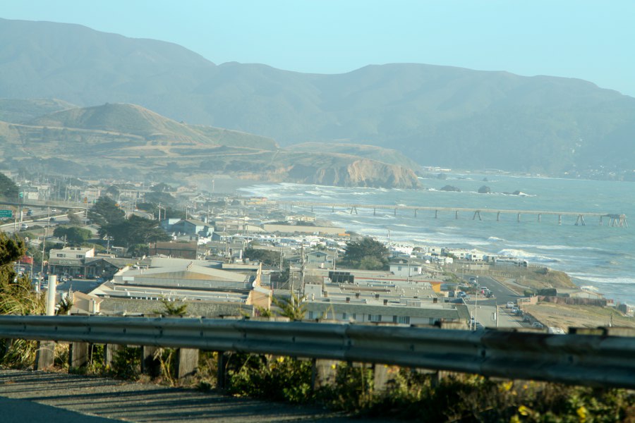Blick auf Pacifica und unseren RV Park