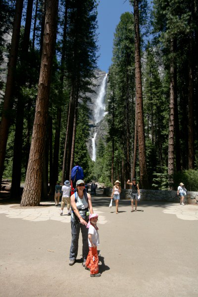 Die Upper und Lower Yosemite Falls