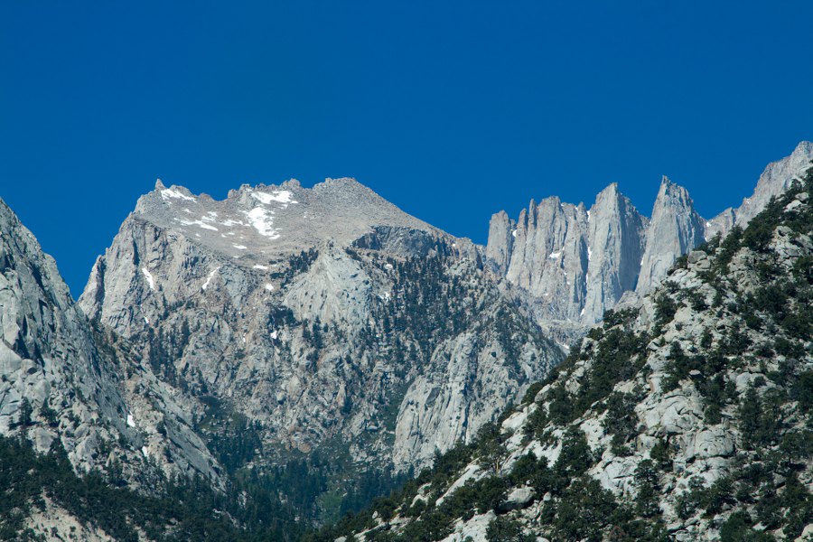 Der Mount Whitney (4.421m)