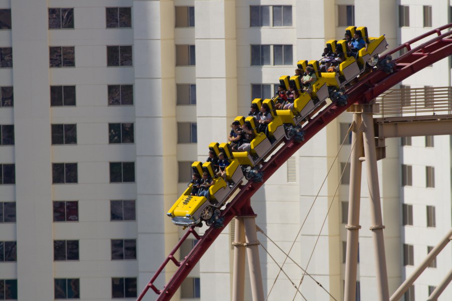 Die Achterbahn des New York, New York