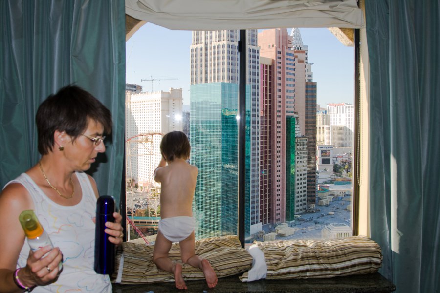 Dies ist keine Fototapete sondern der Blick aus unserem Fenster