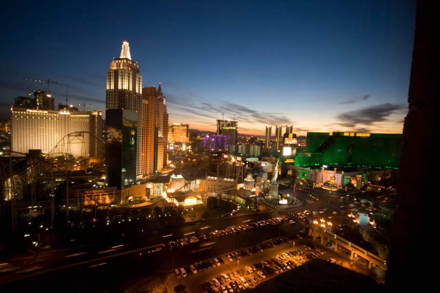 Blick morgens aus unserem Zimmer