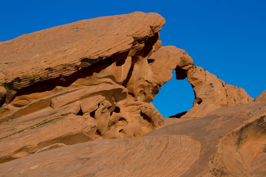 Der Arch Rock im Valley of Fire State Park