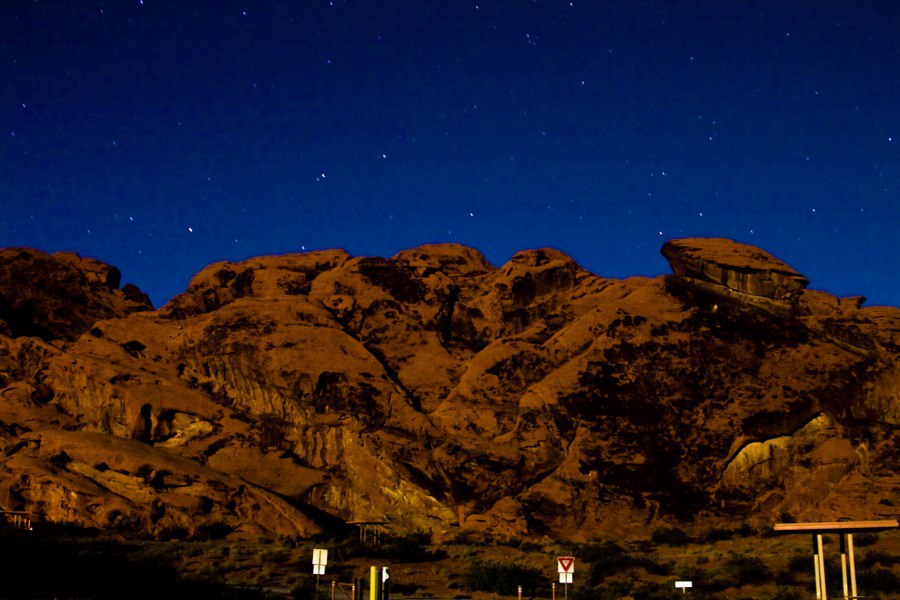 Es war Vollmond und sternenklare Nacht