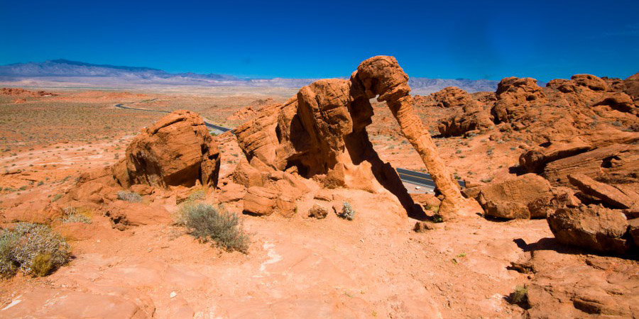 Elephant Rock im Valley of Fire SP