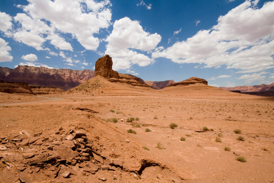 In Richtung Lees Ferry