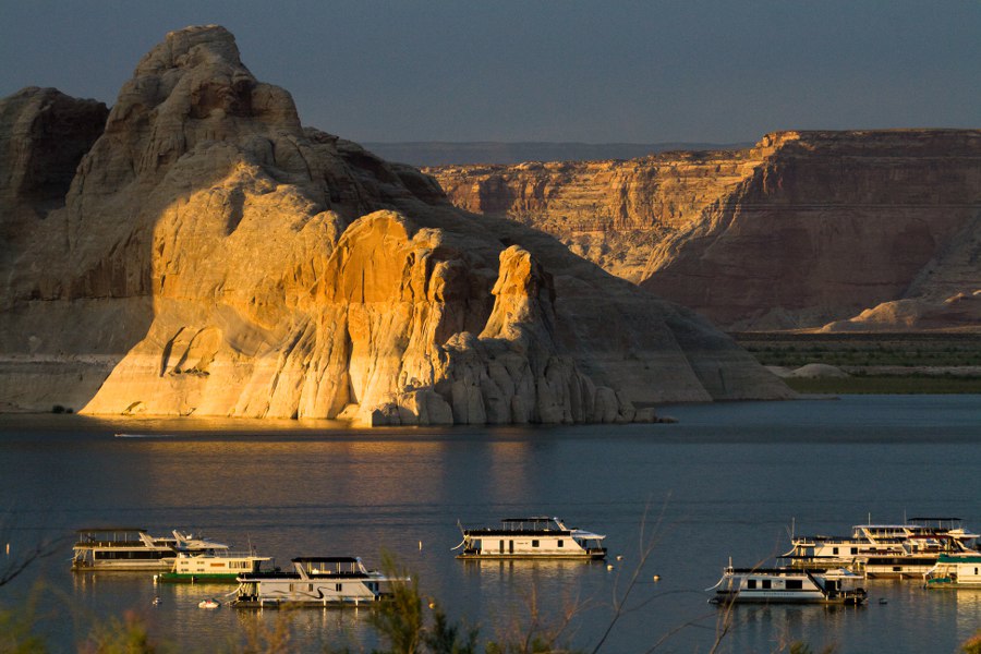 Abendstimmung am Lake Powell
