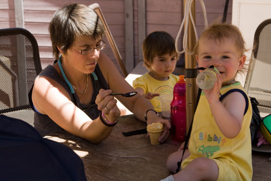 Pause an der Zion Lodge im Zion NP