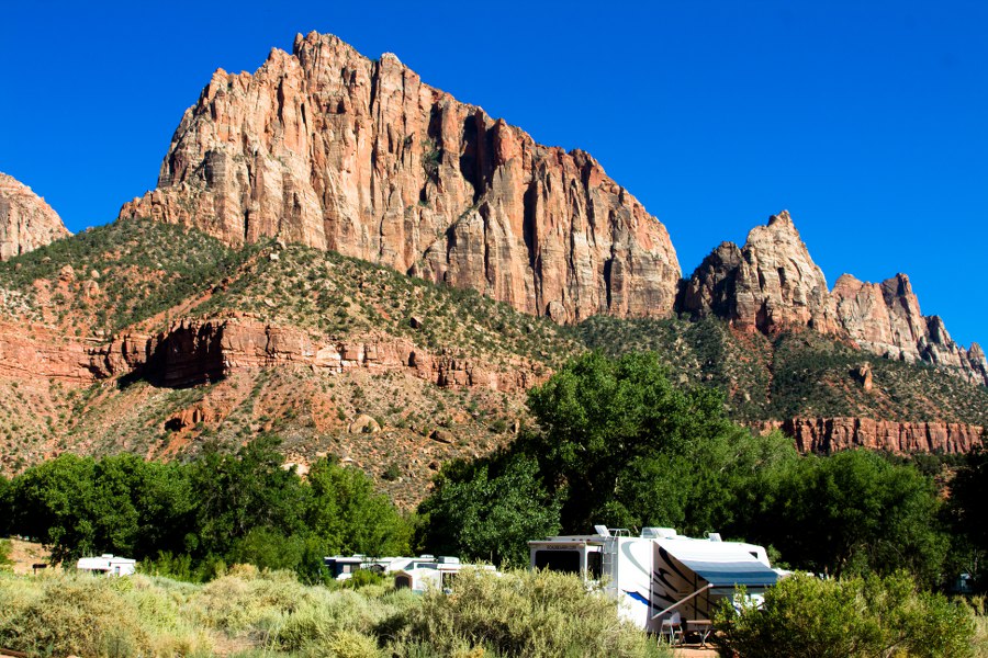 Watchman Campground im Zion NP