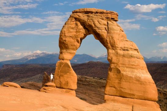 Der Delicate Arch - Wahrzeichen von Utah