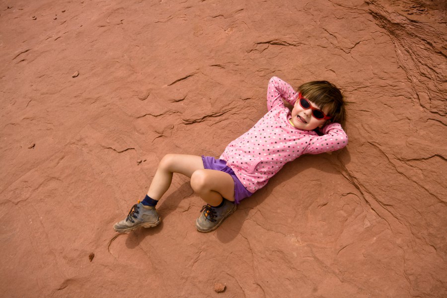 Am Grand View Point im Canyonlands NP