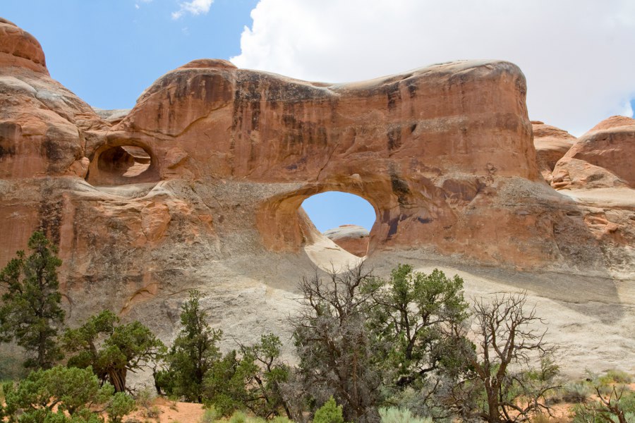 Der Tunnel Arch im Arches NP