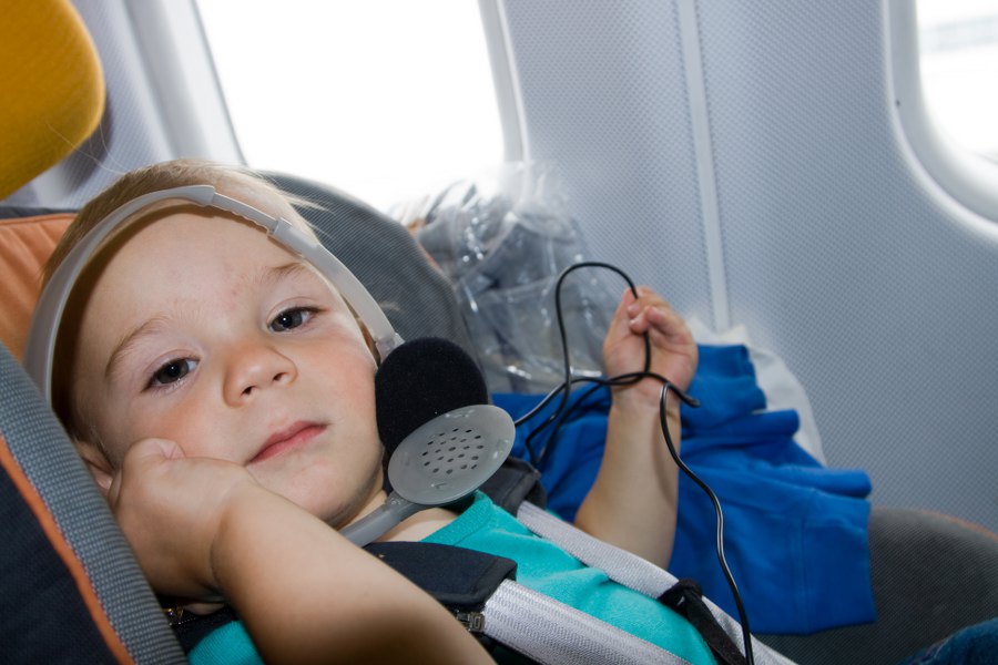 Tim findet fliegen langweilig, hat es aber superklasse überstanden