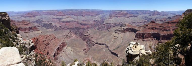 Panoramaaufnahme vom Grand Canyon